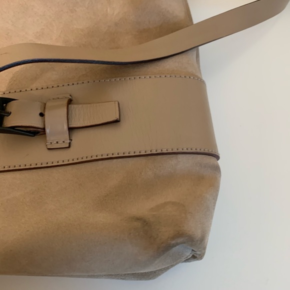 Gucci vintage Beige Suede/Leather bag - Picture 14 of 16